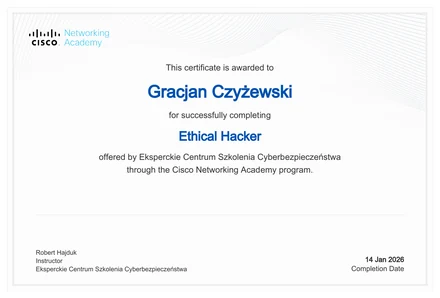 Certificate Ethical Hacker