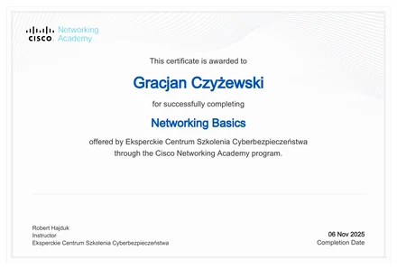 Certificate Networking Basics